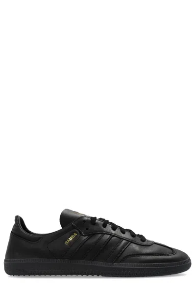 Adidas Originals Samba Decon Leather Trainers In Black
