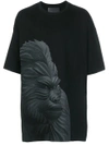 JUUNJ Gorilla print T-shirt,JC7842P24512291708