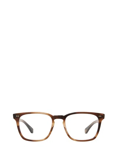 Garrett Leight Eyeglasses In Khaki Tortoise