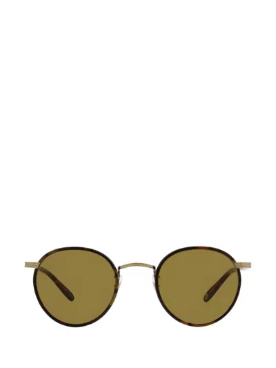 Garrett Leight Sunglasses In Bourbon-tortoise