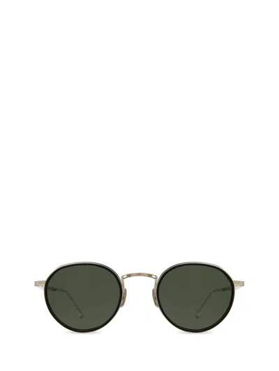 Mr Leight Mr. Leight Sunglasses In Matte Black-white Gold