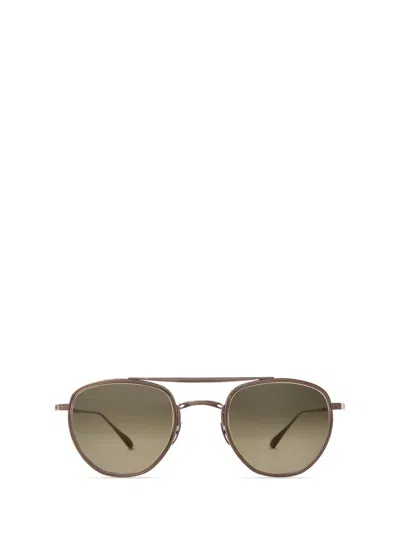 Mr Leight Mr. Leight Sunglasses In Brushed Bronze-pyrite