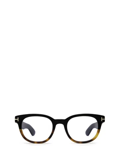 Tom Ford Eyewear Eyeglasses In Black & Havana