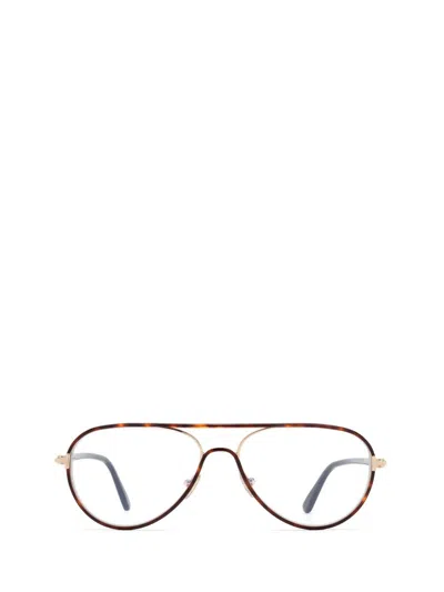 Tom Ford Eyewear Eyeglasses In Blonde Havana