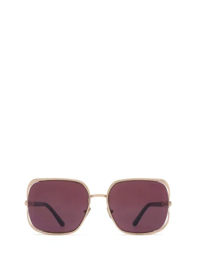 Tom Ford Eyewear Sunglasses In Shiny Rose Gold