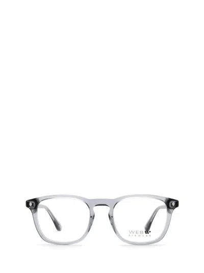 Web Eyewear Eyeglasses In Transparent Blue