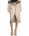 JOHANNA ORTIZ FARALLONES BELTED MIDI SKIRT, BEIGE,PROD204380460