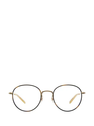 Garrett Leight Eyeglasses In Tiger Eye-gold-toffee