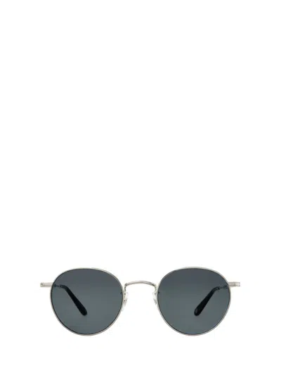 Garrett Leight Sunglasses In Silver-black