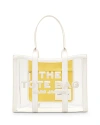 Marc Jacobs The Clear Crossbody Tote Bag In White