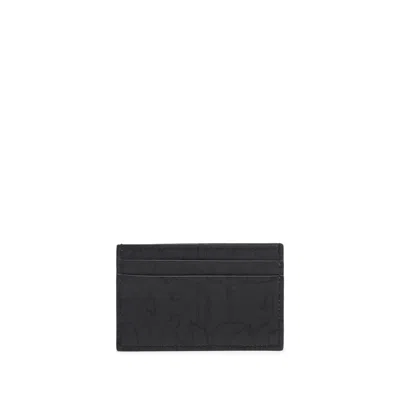 Alexander Mcqueen Small Leather Goods In Black