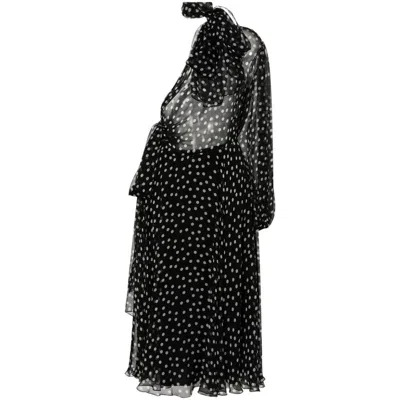 Dolce & Gabbana Dresses In Black/white