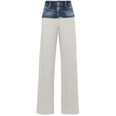 Dsquared2 Pants In Blue/grey