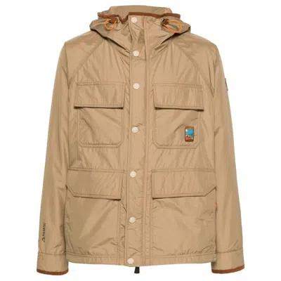 Moncler Grenoble Outerwears In Neutrals