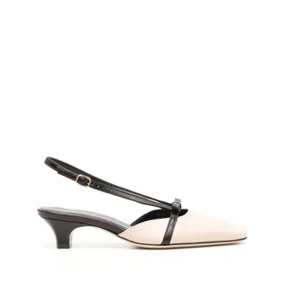 Musier Lecche 40mm Leather Pumps In Neutrals