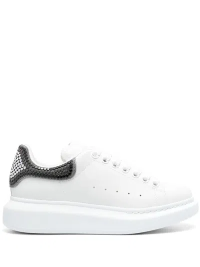 Alexander Mcqueen Sneaker 'larry' In Leather In White