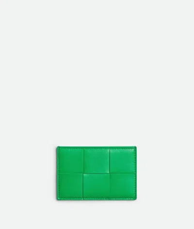 Bottega Veneta "cassette" Card Holder In Green
