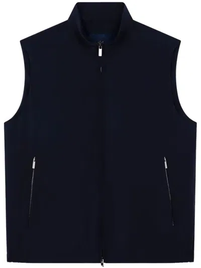 Paul & Shark Typhoon Re-4x4 Vest Clothing In Blue