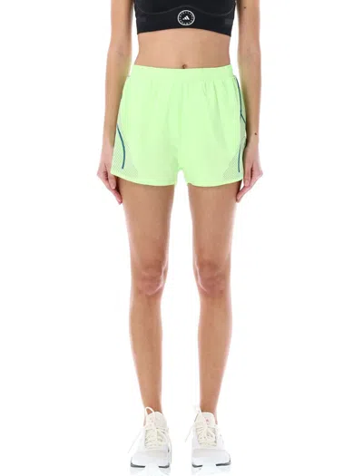 Adidas By Stella Mccartney Truepace Shorts In Green Spark