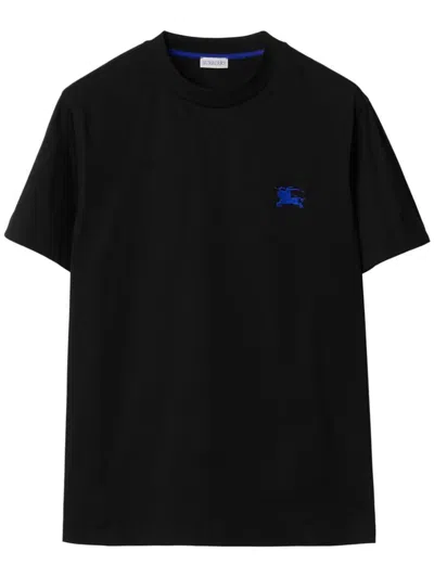 Burberry T-shirt Clothing In Black