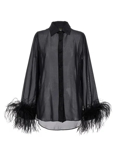 Oseree Oséree 'plumage' Shirt In Black