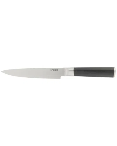 Babish 8in High-carbon Stainless Steel Full Tang Carving Knife In Black
