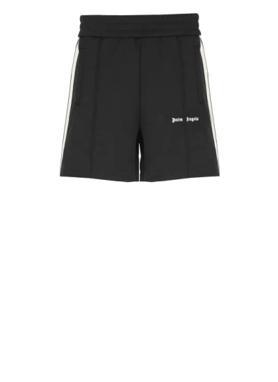 Palm Angels Classic Logo Track Shorts In Black
