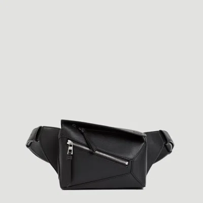Loewe Black Puzzle Edge Bum Bag
