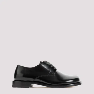 Loewe Black Terrace Lace-up Brushed Calf Leather Shoes