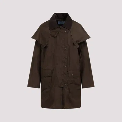 Prada Brown Polyamide Jacket