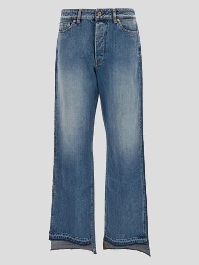 3x1 Asymmetric Bottom Sabina Jeans In Blue
