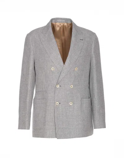Brunello Cucinelli Jackets In Grey