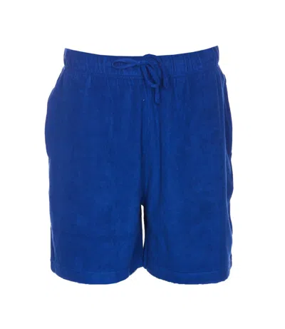 Burberry Shorts In Blue