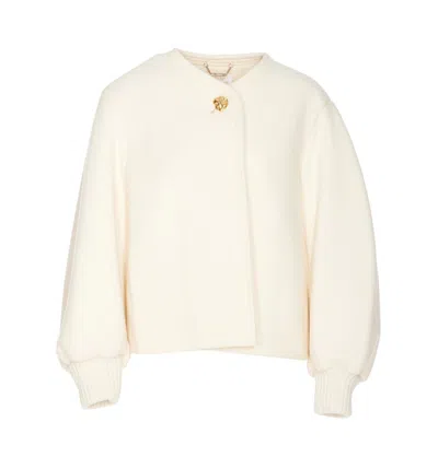 Chloé Chloè Sweaters In Eden White