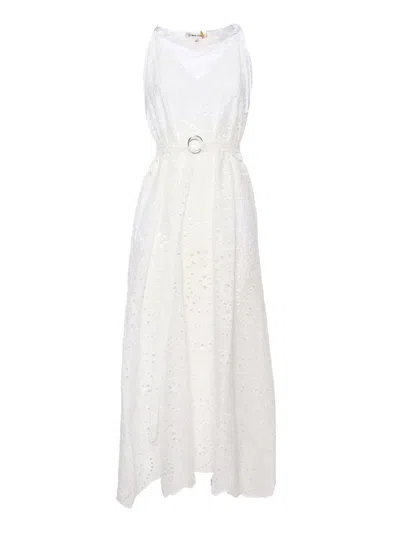 Le Sarte Pettegole Dress In Bianco