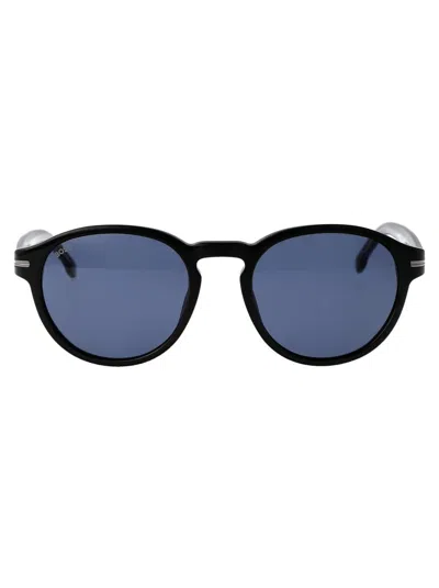 Hugo Boss Boss  Sunglasses In 807ku Black