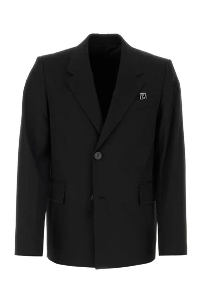 Wooyoungmi Jackets And Waistcoats In Black
