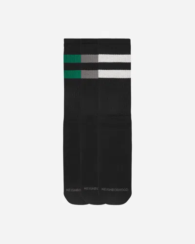 Neighborhood Classic 3-pack Socks In Black