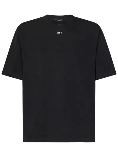 Off-white Skate S.matthew T-shirt In Black