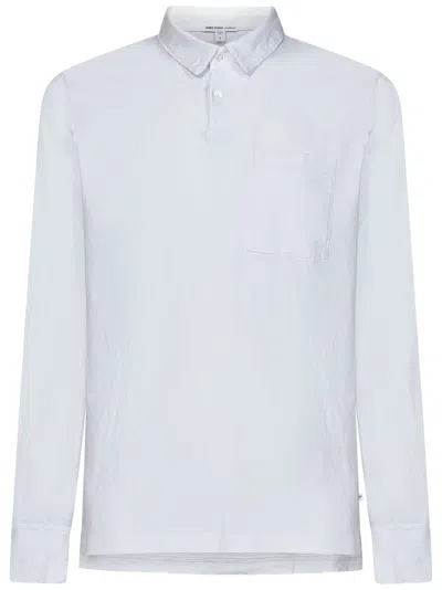 James Perse Polo Shirt In White