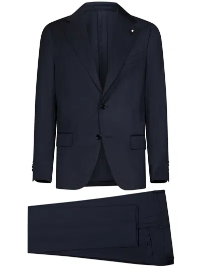 Lardini Formal Suit In Blue