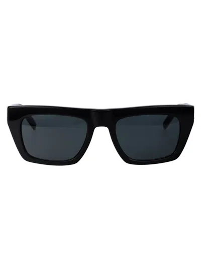 Saint Laurent Black Sl M131 Sunglasses In 001 Black Black Black