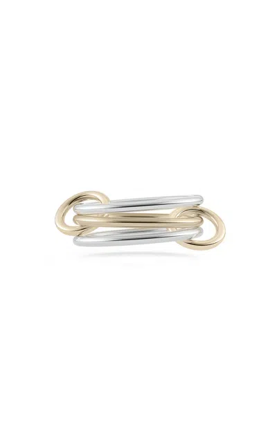 Spinelli Kilcollin 18k Yellow Gold And Sterling Silver Solarium Sy Ring
