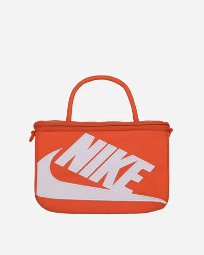 Nike Mini Shoe Box Crossbody Bag In Orange