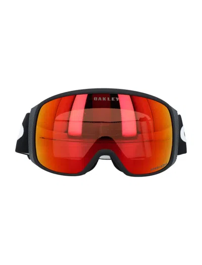Oakley Flight Tracker L Snow Goggles In Matte Black Prizm Snow Torch Iridiu