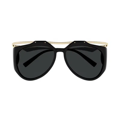 Saint Laurent Sl M137 001 Sunglasses In Black