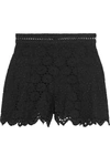 ZIMMERMANN DIVINITY WHEEL BRODERIE ANGLAISE COTTON SHORTS