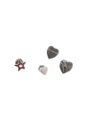 SAINT LAURENT Saint Laurent Set Of Five Heart And Star Shaped Pins,488084Y15268167