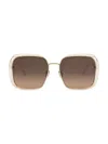 Dior Fil S1u Sunglasses In Gold Brown Gradient