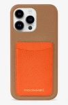 Maison De Sabre Card Phone Case Iphone 15 Pro In Manhattan Sandstone